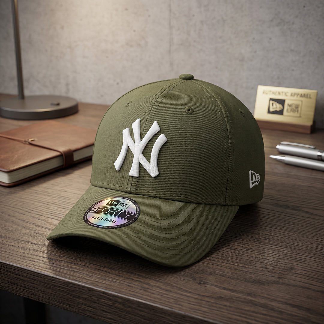 New York Yankees Cap – Olive Green Edition