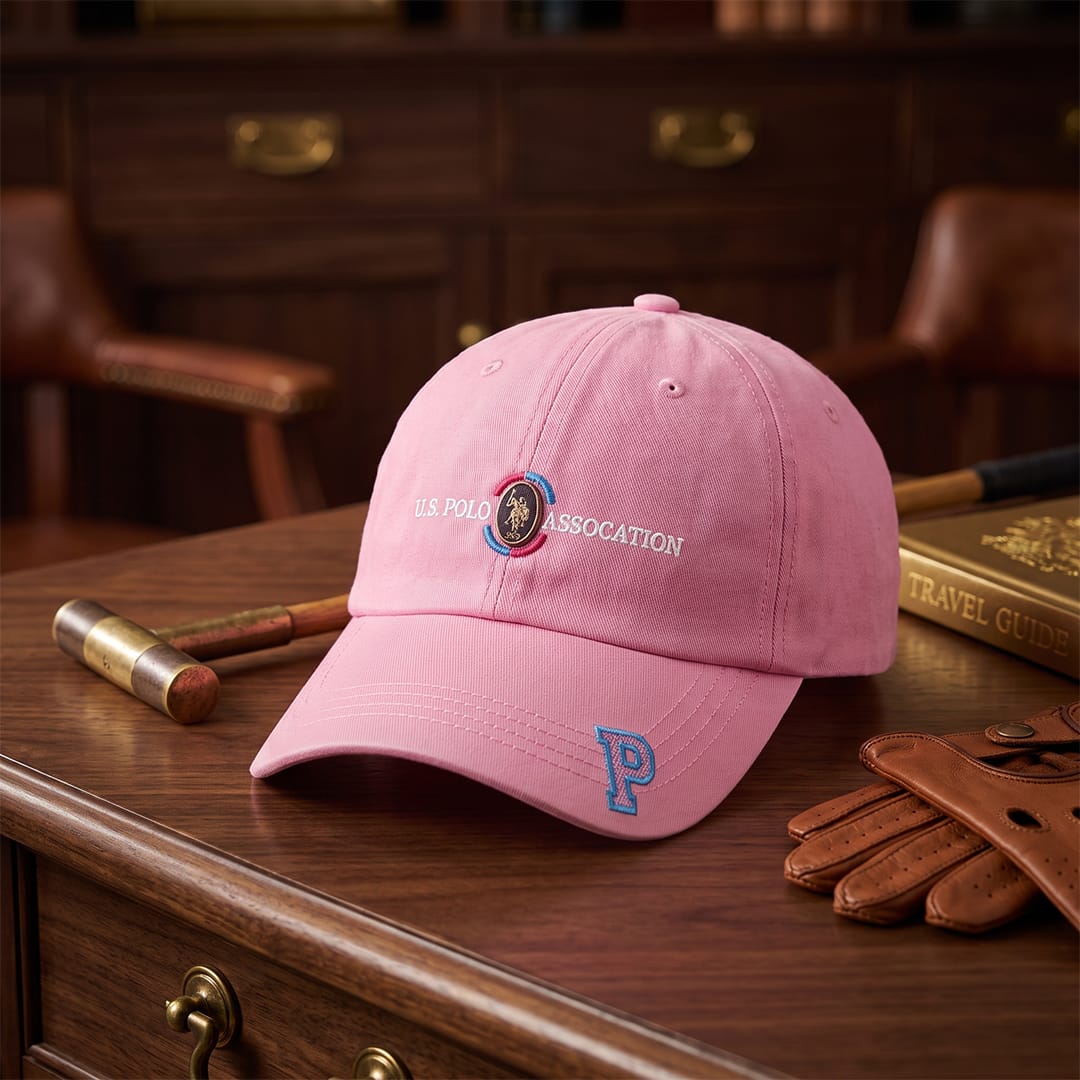 U.S. Polo Signature Pink  Cap