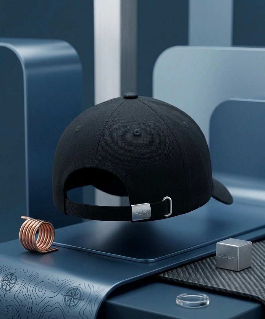 HUGO Red Patch Premium Cap – Sleek Black Edition