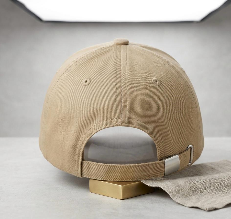 Premium Beige NY Tonal Embroidered Adjustable Cap