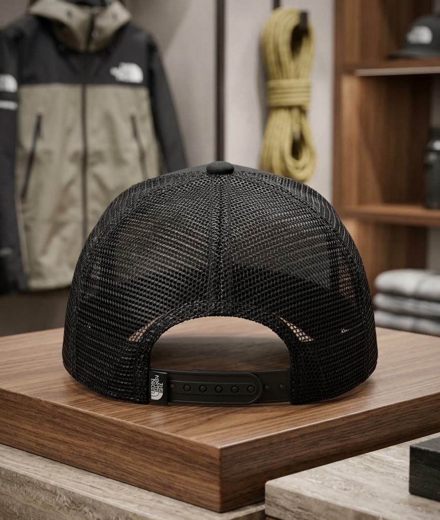The North Face Front Patch – Black