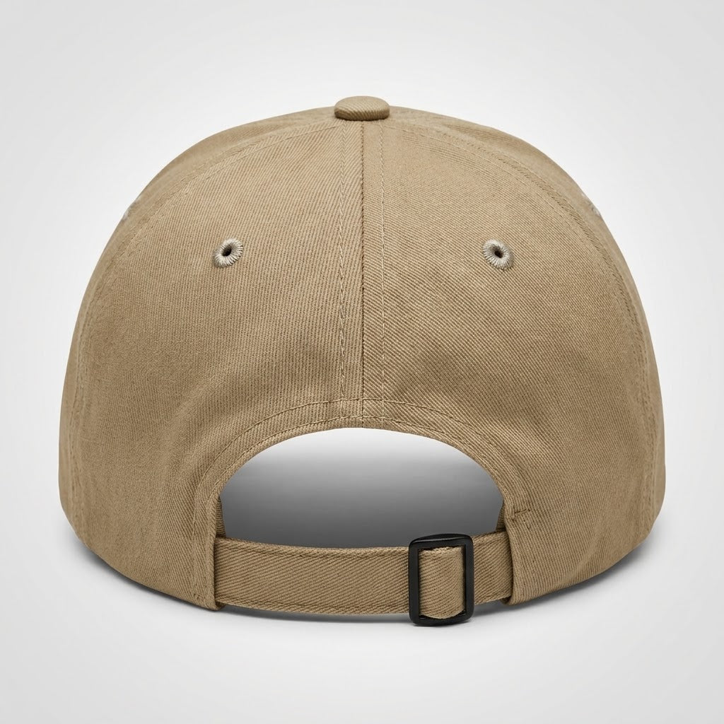 PUMA Embroidered Cotton Baseball Cap – Beige / Khaki