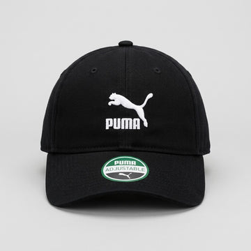 PUMA Embroidered Archive Logo Baseball Cap – Black