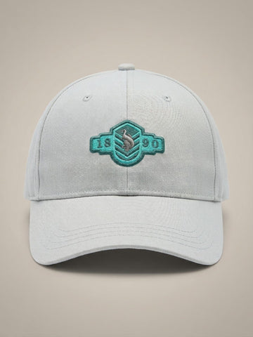 Premium Vintage 1890 Embroidered Patch Cap – Adjustable Sky Blue Unisex CAP