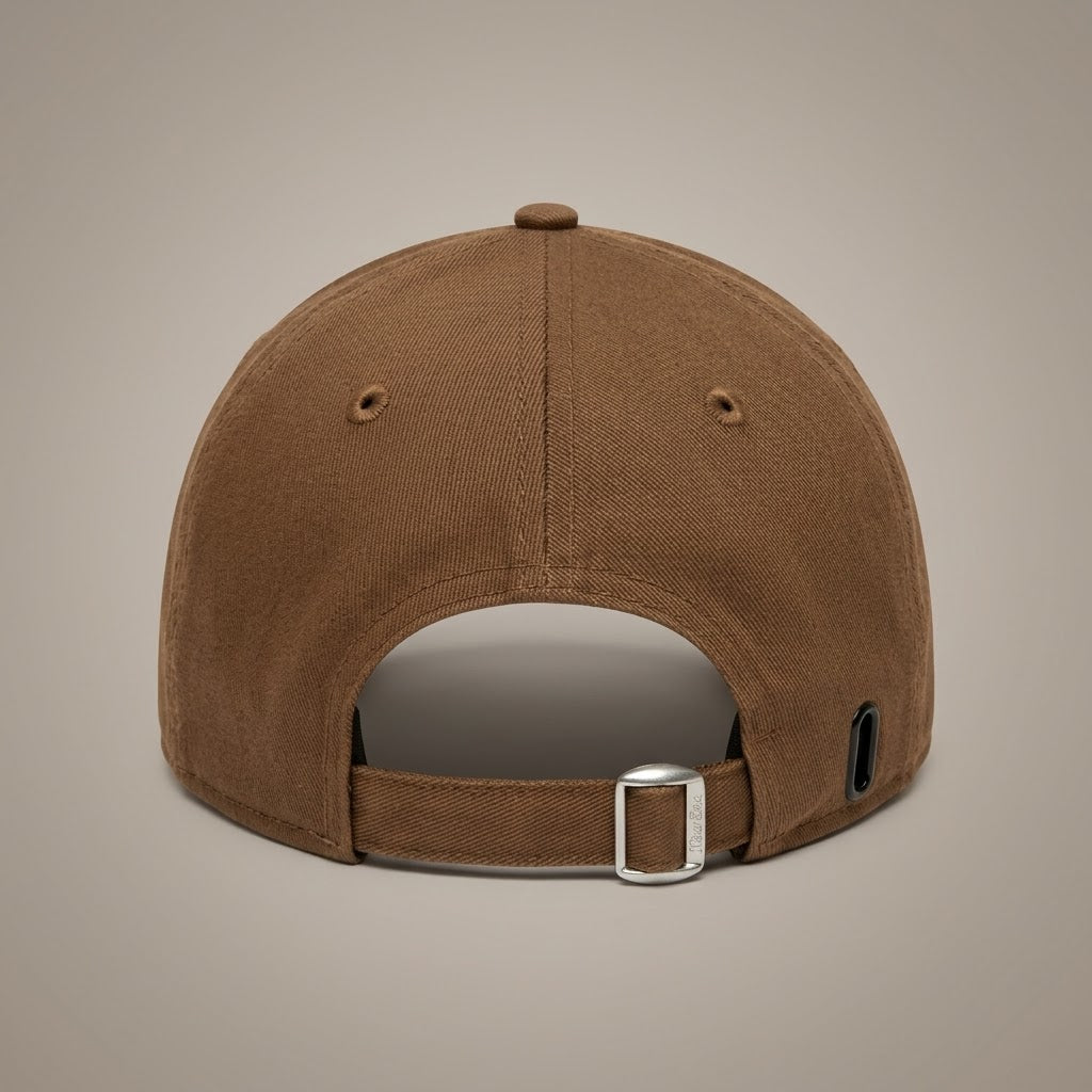 New York Yankees 9FORTY Adjustable Baseball Cap - Brown & Gold