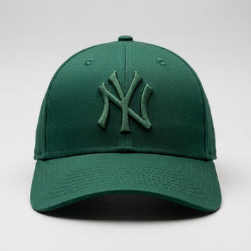 Premium NY Cap – Dark Green Adjustable Unisex Cap